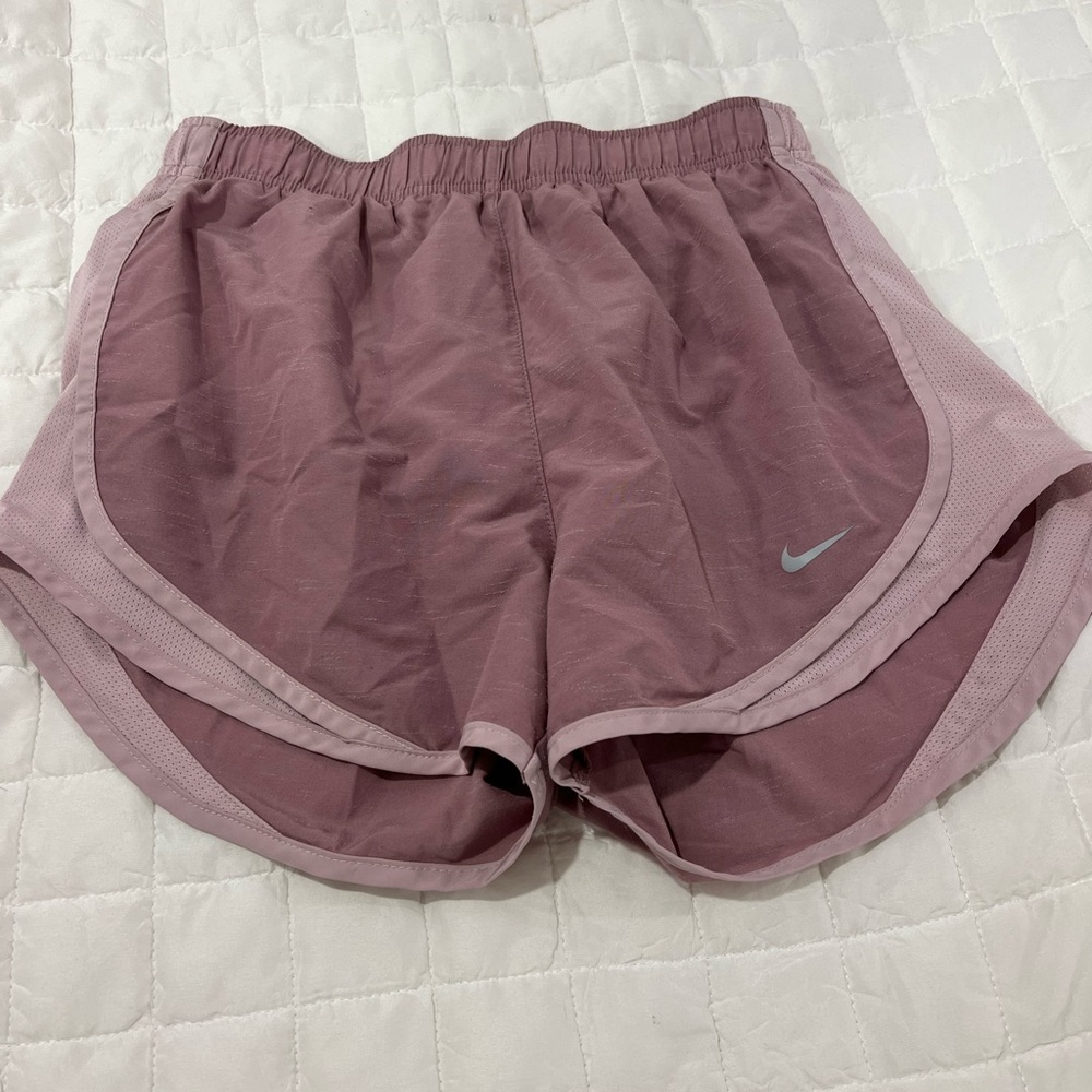 Pink Nike shorts